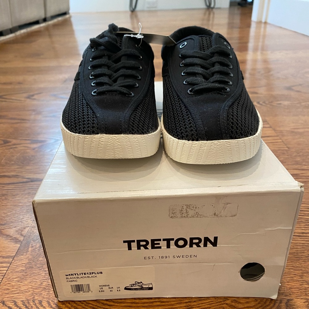 Tretorn NYLITE12PLUS Black size 8.5M